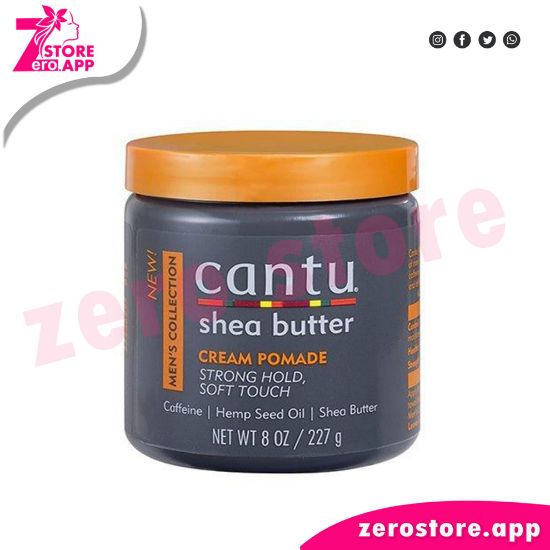 Picture of Cantu Cream Pomade With Shea Butter For Men 227g