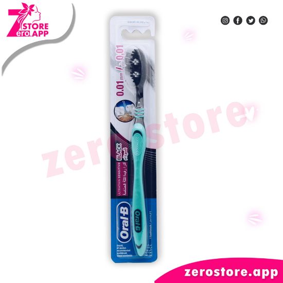 Picture of Oral B black toothbrush