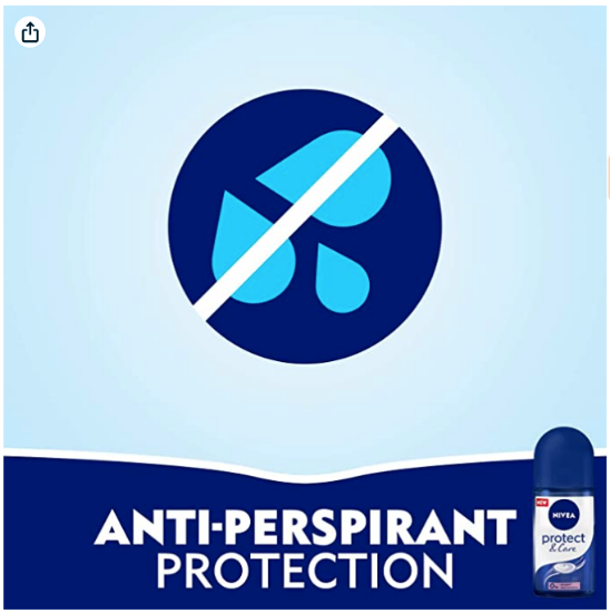 Picture of Nivea Roll On Protect & Care Deodorant 50 ml