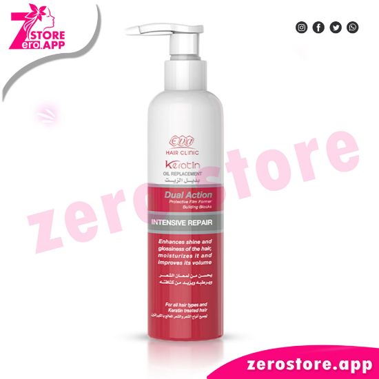 Picture of Eva Hair Clinic E-Keratin Oil Replacement to nourish hair 190 ml