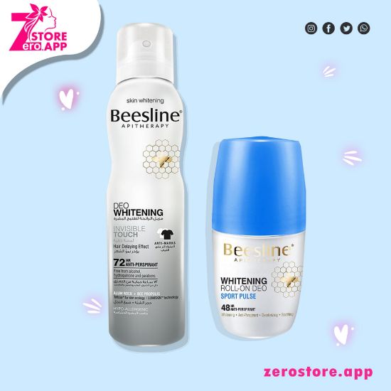 Picture of Beesline spray invisible touch with roll on sport plus