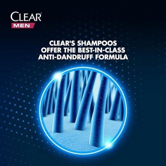 Picture of Clear Men Anti-Dandruff and Hair Loss Shampoo with Ginger Root - 180 ml