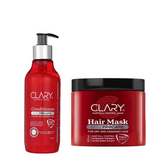 صورة بلسم الشعر كلاري  + قناع الشعر كلاري