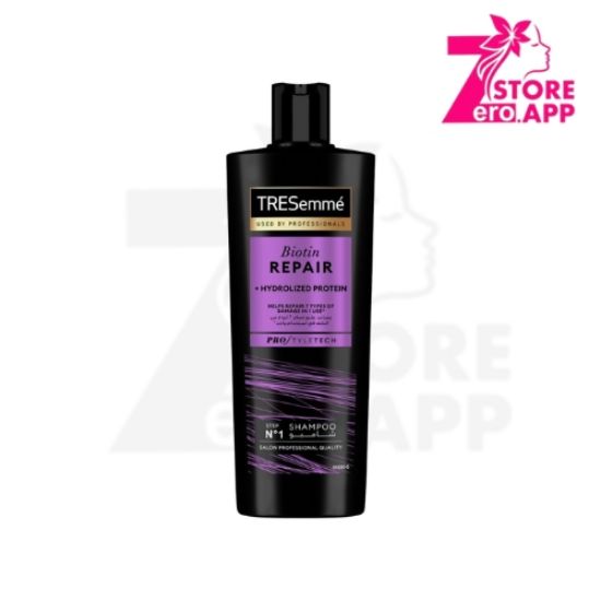 صورة شامبو سلفات منخفض نعومة وانسيابية الكيراتين بوتنكس تريسمي - 400مل