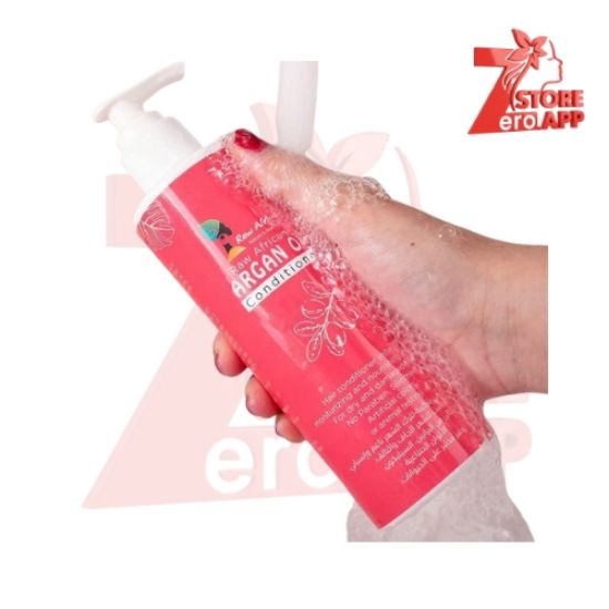 صورة شامبو غني بزيت الأرجان أحمر 300ملليلتر