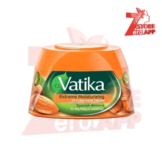 صورة كريم تصفيف الشعر فاتيكا ناتشورالز المرطب للغاية، غني باللوز الإسباني للشعر الجاف والمجعد، 210 مل