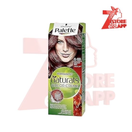 صورة باليت شوارزكوف لون شعر طبيعي دائم 6.88 أحمر مكثف