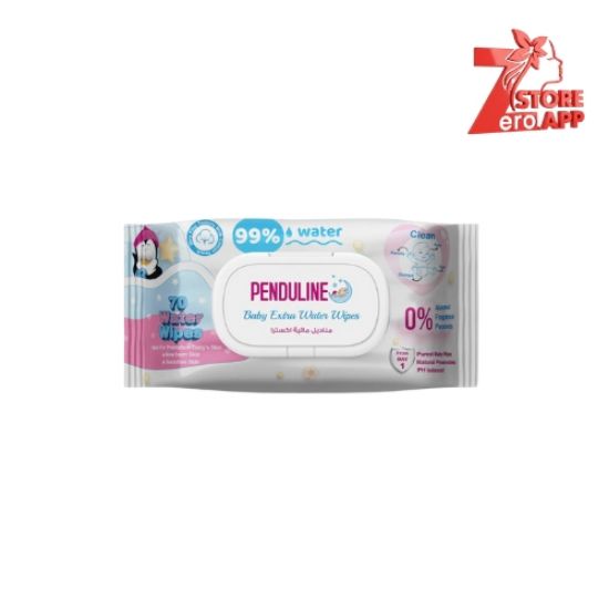 صورة مناديل ماء إضافية للأطفال من بندولين، 70 منديلًا