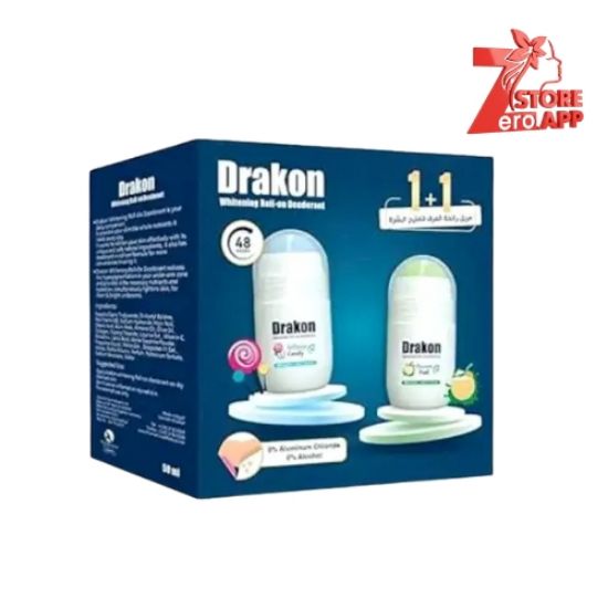 صورة دراكون رول اون مزيل العرق باشن بيك + لولي بوب كاندي – 50مل (عرض 1+1)
