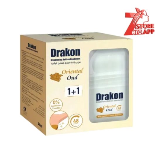 صورة مزيل عرق دراكون اورينتال عود للنساء، رول اون، 50 مل، عرض (1+1)
