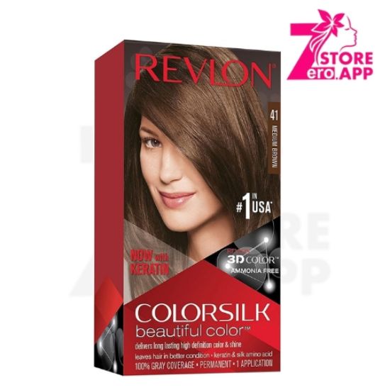 صورة ريفلون كلر سيلك بيوتيفول كلر 41 بني متوسط