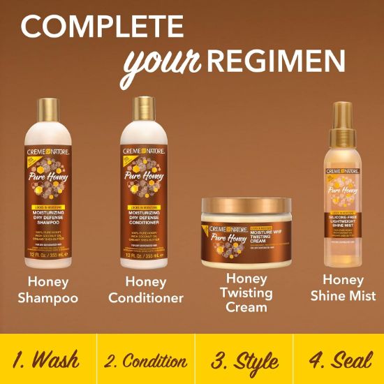 صورة كريم من اوف نيتشر بيور هوني غني بزيت جوز الهند وزبدة الشيا الكريمية  326 مل