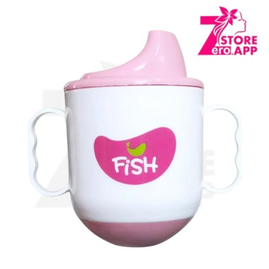 صورة كوب لا ينقلب بيدين للأطفال من فيش 