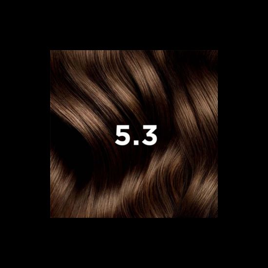 صورة صبغة شعر دائمة من فيتوكولر، درجة اللون 5.3 بني ذهبي فاتح