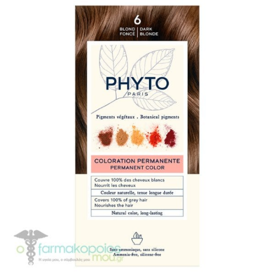 صورة صبغة الشعر فيتو كولور 6 أشقر غامق