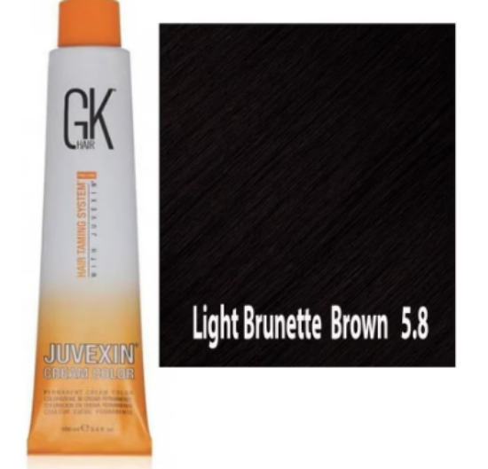 صورة صبغة شعر جي كي بني فاتح 5.8