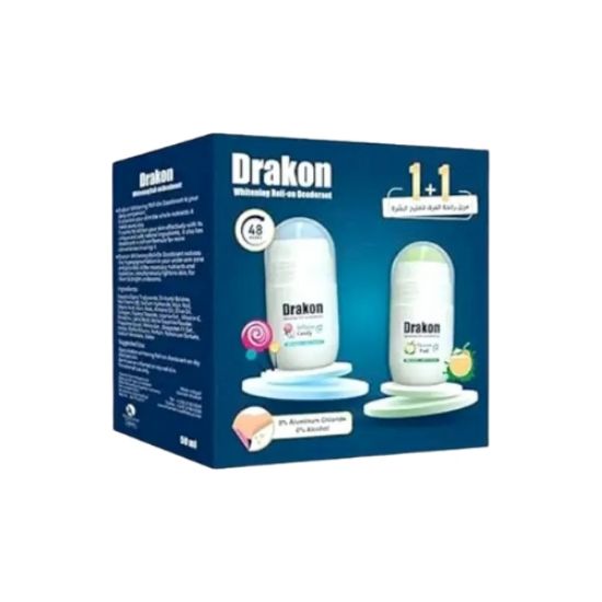 صورة دراكون رول اون مزيل العرق باشن بيك + لولي بوب كاندي – 50مل (عرض 1+1)