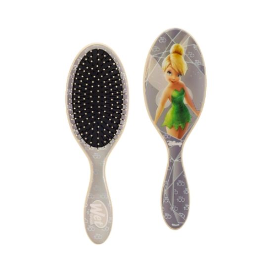 صورة فرشاة فك تشابك الشعر من ويت براش، تصميم شخصية تينكربيل (ديزني)، فرشاة فك التشابك بشعيرات ناعمة ومرنة