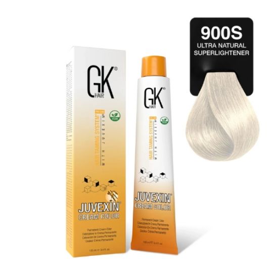 صورة صبغة شعر جي كيه هير لون 900s - تفتيح طبيعي للغاية