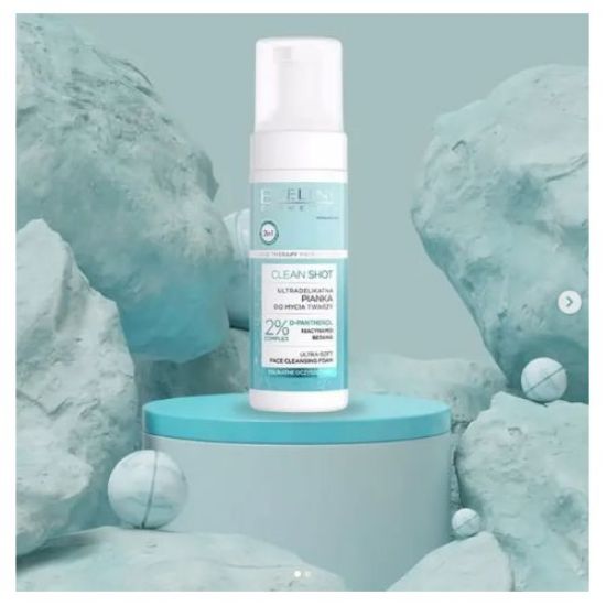صورة رغوة تنظيف الوجه فائقة النعومة من فيس ثيرابي بروفيشنال كلين شوت - 150 مل