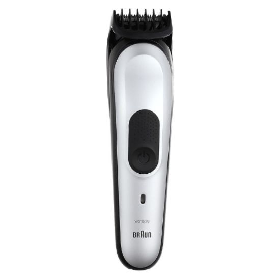 صورة مجموعة براون متعددة الاستخدام 10 في 1، 8 ملحقات وشفرة جيليت فيوجن 5 برو جلايد - MGK7220