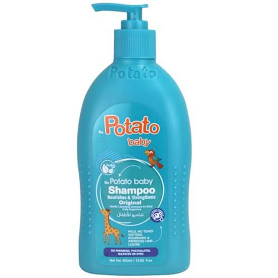 صورة بوتاتو شامبو اطفال يغذي ويقوي خالي من البارابين 