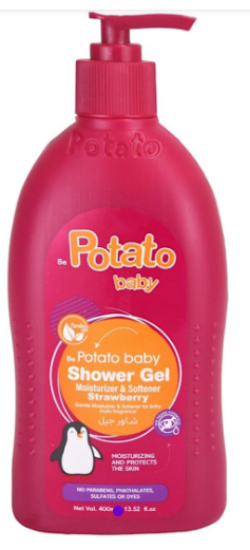 صورة بوتاتو بيبي جل استحمام برائحة الفراوله - 400 مل