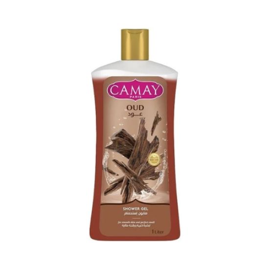 صورة جل استحمام كاماي بالعود مع الجلسرين لبشرة أكثر نعومة وعطرة، 1 لتر