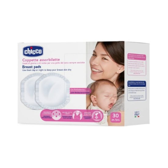 صورة ضمادات صدر مضادة للبكتيريا من شيكو، 30 قطعة